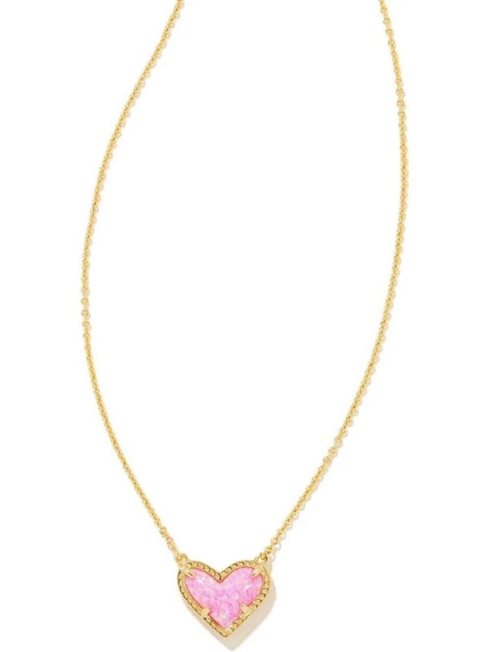 Heart Pendant Necklace for Women - Adjustable Length Fashion Jewelry Accessory